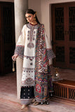3 Piece - Unstitched Fully Embroidered Lawn Fabric JZ-2800