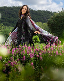 3 Piece - Unstitched Embroidered Lawn Fabric MS-2745