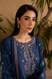 BT 2940 - 3 Piece Unstitched Heavy Embroidered Dhanak Fabric With Embroidered Chiffon Dupatta)