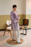 2 Piece - Unstitched Embroidered Lawn Fabric