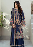 JZ 2990 - 3 Piece Unstitched Heavy Embroidered Dhanak Fabric With Dhanak Embroidered Shawl )