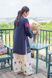 2 Piece - Unstitched Embroidered Lawn Fabric MB-70