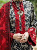 3 Piece - Unstitched Digital Printed and Embroidered Lawn Fabric With Lawn Dupatta  MB-437
