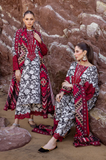 3 Piece - Unstitched Digital Printed Khaddar Fabric With Khaddar Shawl