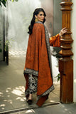 3 Piece - Unstitched Digital Printed Lawn Fabric With Lawn Dupatta ZC-428