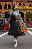 3 Piece - Unstitched Digital Printed Lawn Fabric LD-486