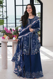 3 Piece - Unstitched Embroidered Lawn Fabric