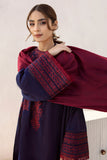 JZ 2910 - 3 Piece Unstitched Embroidered Dhanak Fabric With Dhanak Shawl