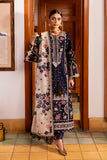 Dhanak Fabric - 3 Piece Unstitched Fully Embroidered Dress JZ 3140