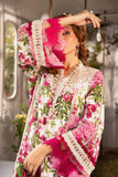 3 Piece - Unstitched Printed and Embroidered Fabric With Silk Dupatta MB-446
