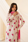 UNSTITCHED - 3 Piece Chicken Kari Embroidered Lawn Fabric IZ-239 B