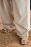 2 Piece - Unstitched Embroidered Lawn Fabric