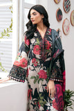 3 Piece - Unstitched Digital Printed Khaddar Fabric BQ-36
