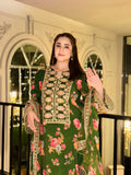 Aneelas Luxury Silk Unstitched 3 Piece Suit