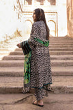 3 Piece Unstitched Digital Printed Linen Fabric With Linen Dupatta MB-113