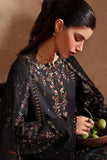 3 Piece - Unstitched Embroidered Lawn Fabric