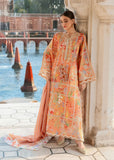 UNSTITCHED - 3 Piece Digital Printed and Embroidered Lawn Fabric