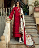 3 Piece - Unstitched Fully Embroidered Dhanak Fabric