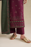3 Piece - Unstitched Embroidered Lawn Fabric IZ-2705