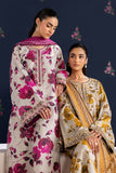 UNSTITCHED - 3 Piece Digital Printed Lawn Fabric With Lawn Dupatta
