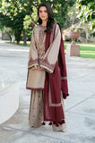 3 Piece - Unstitched Fully Embroidered Dhanak Fabric