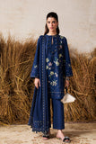 3 Piece - Unstitched Fully Embroidered Dhanak Fabric SP-985