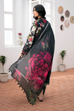 3 Piece - Unstitched Digital Printed Khaddar Fabric BQ-36