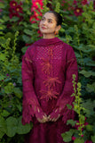 3 Piece - Lawn - Unstitched Chicken Kari Embroidered Suit