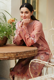 3 Piece - Unstitched Embroidered Lawn Fabric ZS-2755