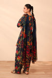 3 Piece - Unstitched Digital Printed Khaddar Fabric BQ-40