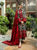3 Piece - Unstitched Digital Printed and Embroidered Lawn Fabric With Lawn Dupatta  MB-437