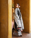 3 Piece - Unstitched Fully Embroidered Lawn Fabric With Embroidered Bamber Chiffon Dupatta MB-2615