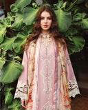 3 Piece - Unstitched Embroidered Lawn Fabric