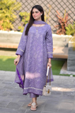 3 Piece - Unstitched Fully Embroidered Lawn Fabric