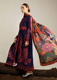 3 Piece - Unstitched Heavy Embroidered Dhanak Fabric HR-570