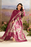 3 Piece - Unstitched Digital Printed Khaddar Fabric IZ-72