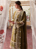 3 Piece - Unstitched Fully Embroidered Dhanak Fabric MR-590
