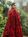 3 Piece - Unstitched Digital Printed and Embroidered Lawn Fabric With Lawn Dupatta  MB-437