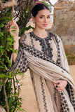 3 Piece - Unstitched Fully Embroidered Dhanak Fabric