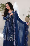 3 Piece - Unstitched Embroidered Lawn Fabric