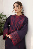 JZ 2910 - 3 Piece Unstitched Embroidered Dhanak Fabric With Dhanak Shawl