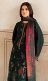 3 Piece - Unstitched Embroidered Dhanak Fabric JZ-580