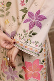 3 Piece - Unstitched Fully Embroidered Lawn Fabric