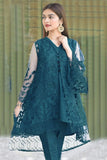 2 Piece - Organza Embroided Front side With Inner Linen Fabric