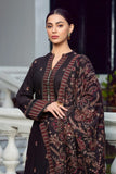 3 Piece - Fully Embroided Dhanak Suit With Embroided Dhanak Shawl