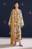 UNSTITCHED - 3 Piece Digital Printed Lawn Fabric With Lawn Dupatta