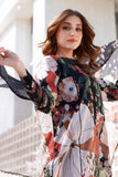 3 Piece - Unstitched Digital Printed Khaddar Fabric BQ-35