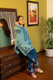 2 Piece - Unstitched  Embroidered Lawn Fabric AK-930