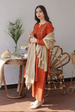 3 Piece - Unstitched Embroided Fabric BQ-780