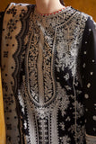 3 Piece - Unstitched Fully Embroidered Lawn Fabric With Embroidered Bamber Chiffon Dupatta MB-2615